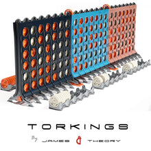 Load image into Gallery viewer, TorKings – Triple Deluxe 4 In A Row: Self Sorting, Modular & Feature Packed