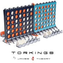 Load image into Gallery viewer, TorKings – Double Deluxe 4 In A Row: Self Sorting, Modular &amp; Feature Packed