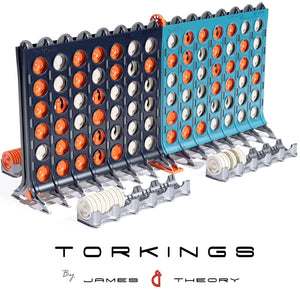 TorKings – Double Deluxe 4 In A Row: Self Sorting, Modular & Feature Packed