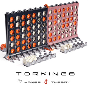 TorKings – Double Deluxe 4 In A Row: Self Sorting, Modular & Feature Packed
