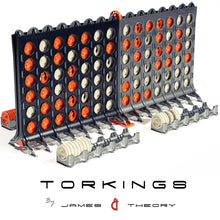 Load image into Gallery viewer, TorKings – Double Deluxe 4 In A Row: Self Sorting, Modular &amp; Feature Packed