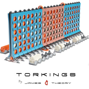 TorKings – Triple Deluxe 4 In A Row: Self Sorting, Modular & Feature Packed