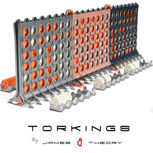 TorKings – Triple Deluxe 4 In A Row: Self Sorting, Modular & Feature Packed