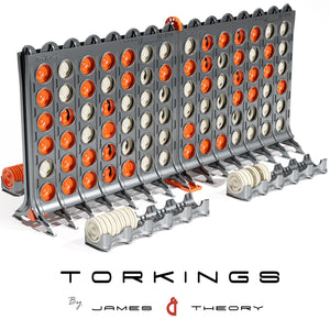 TorKings – Double Deluxe 4 In A Row: Self Sorting, Modular & Feature Packed